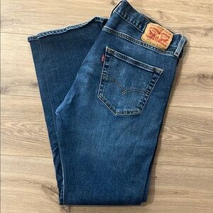 Levi's Blue Straight Jeans